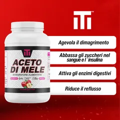 Aceto di Sidro di Mele Puro al 100% - 90 capsule