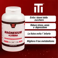 Magnesium + LYSINA - 90 cps