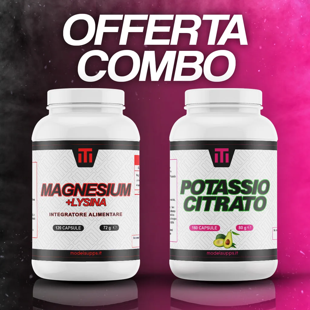 OFFERTA MAG: Magnesium + Lysina e Potassio Citrato
