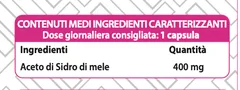 Aceto di Sidro di Mele Puro al 100% - 90 capsule