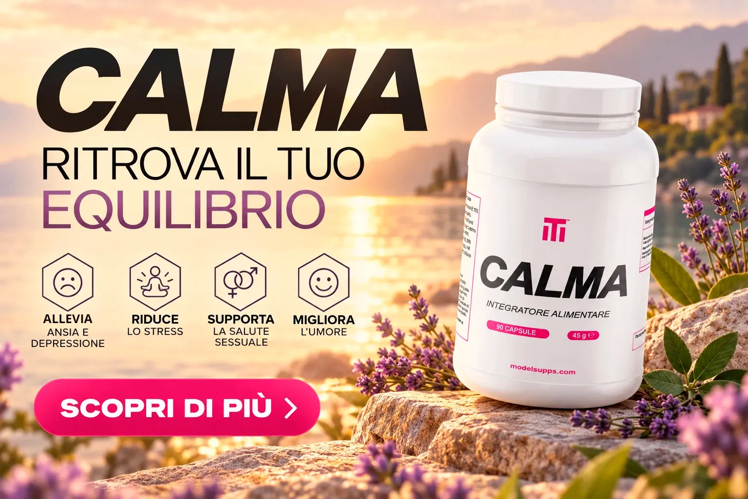 Calma, ritrova il tuo equilibrio