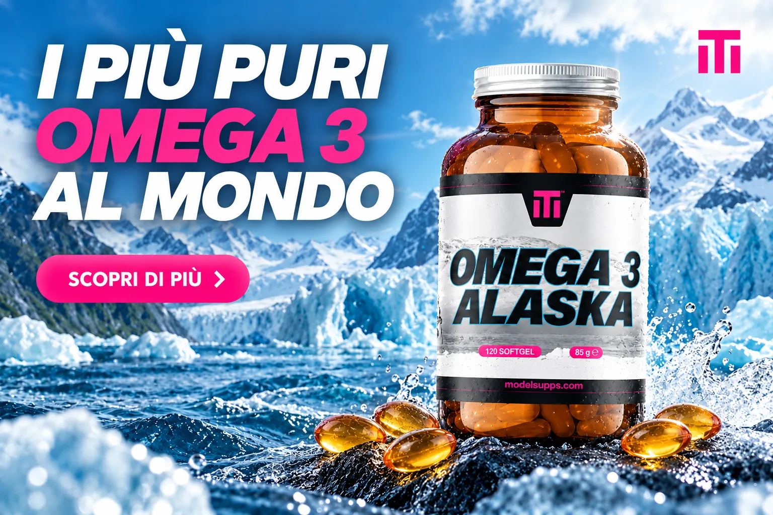 Omega 3 Alaska, i più puri Omega 3 al mondo